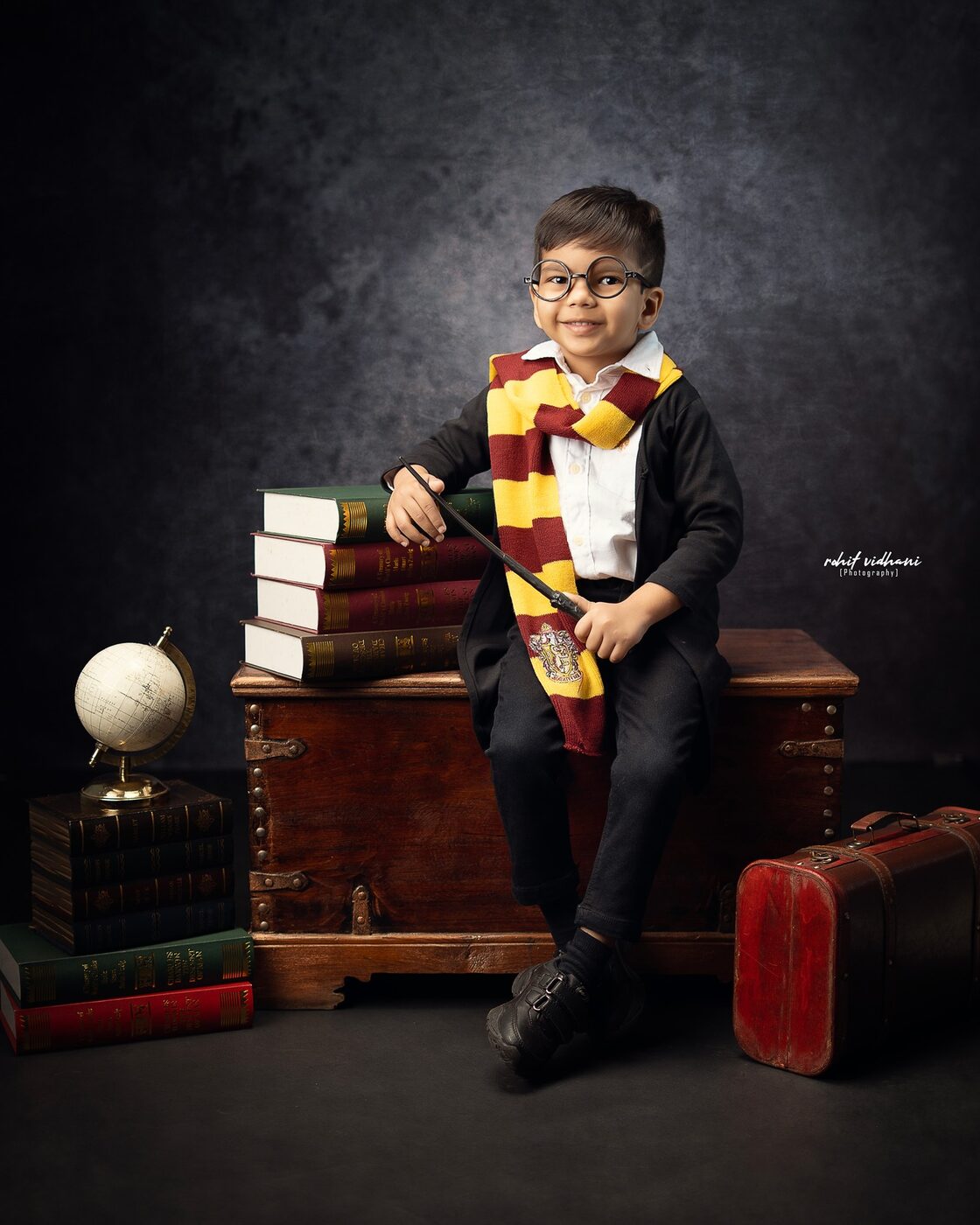 Kids Harry Potter themed photoshoot 21